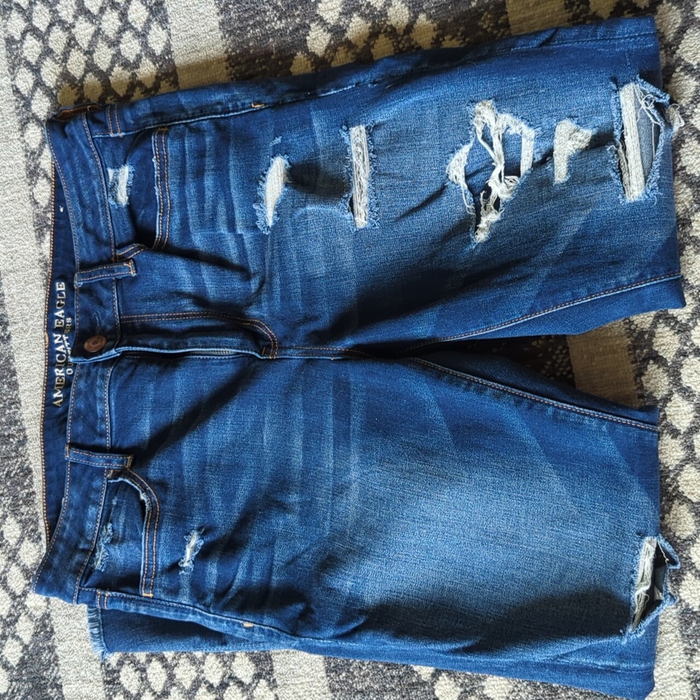 American Eagle Hi-rise Jegging crop jeans